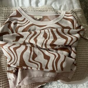 Small L.A Hearts by PacSun. Long Sleeve sweater